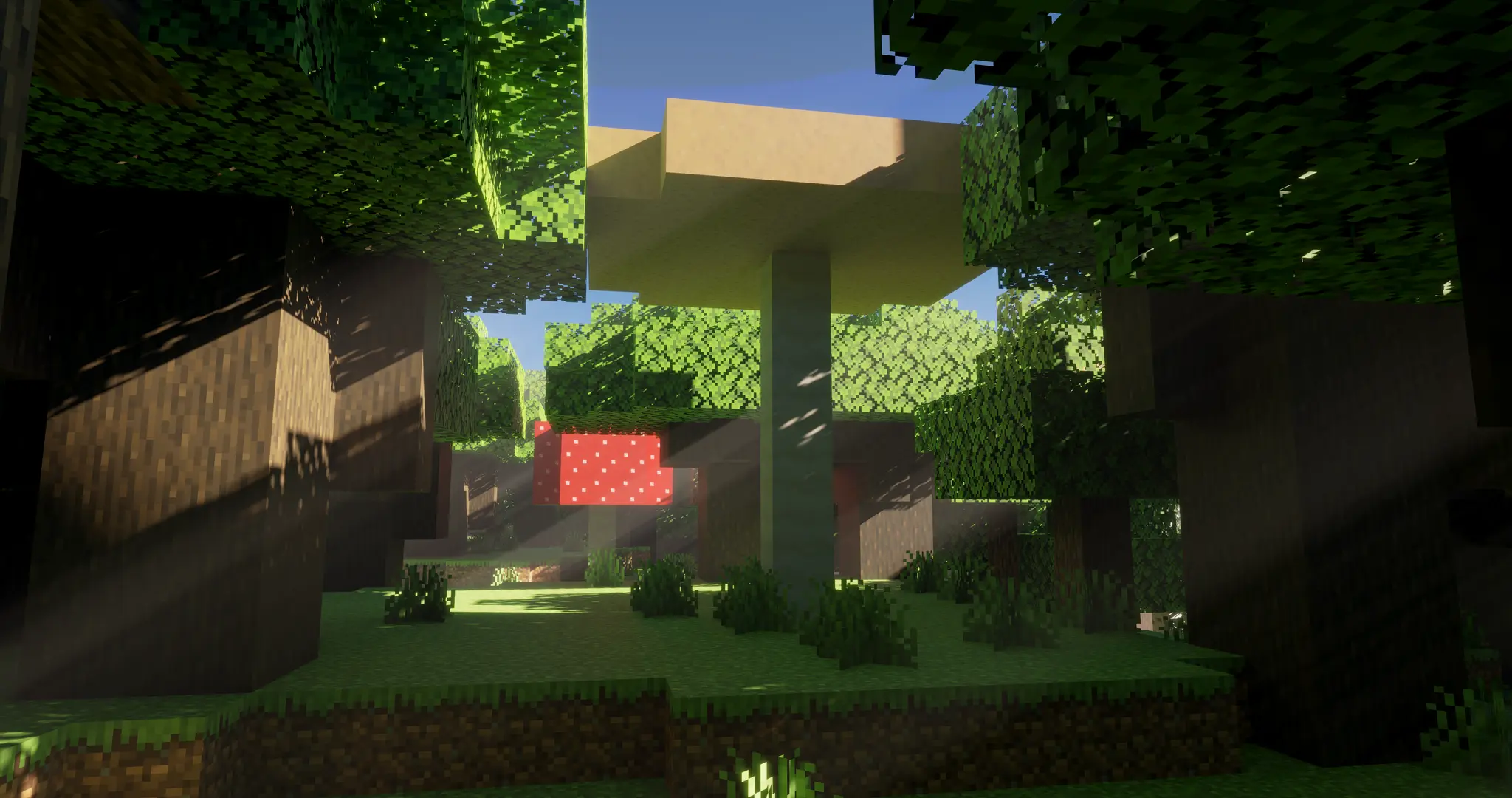 Minecraft Dark Forest
